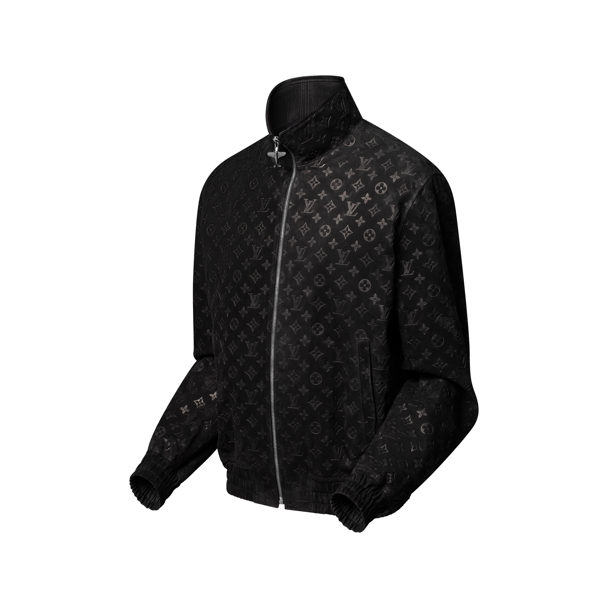 Louis Vuitton Monogram ブラック ジャケット Chaqueta de chándal Monogram en ante - Prêt-à-Porter | LOUIS VUITTON